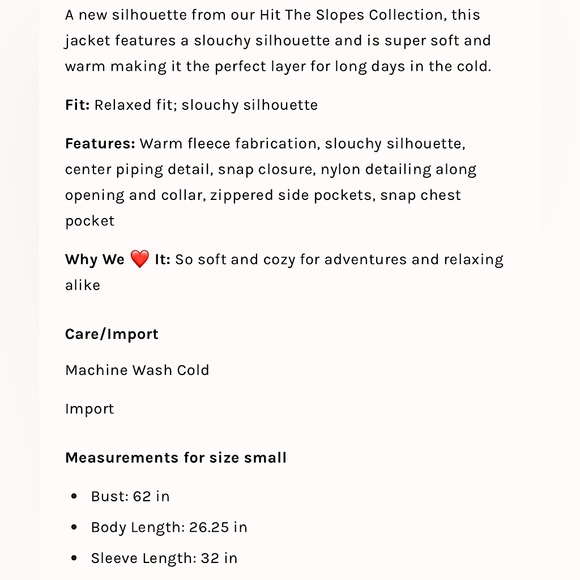 NEW Free People Hit The Slopes Shawl Fleece Jacket - Picture 9 of 13